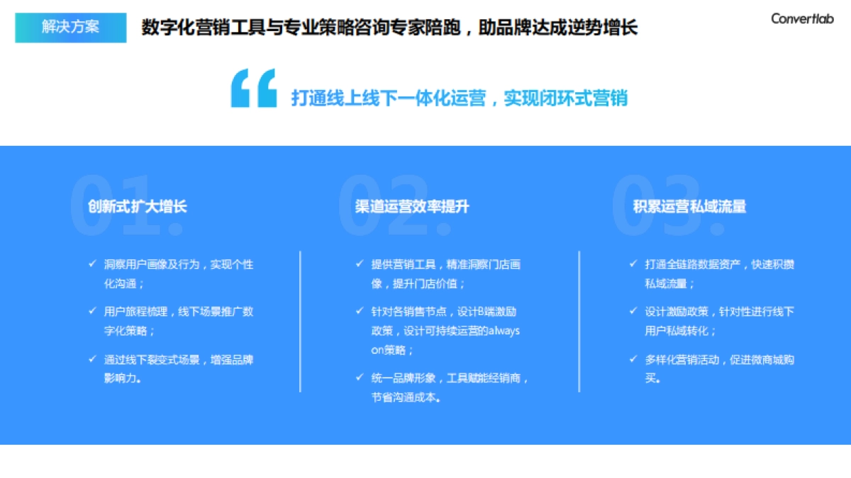 Convertlab：零售行业客户体验持续运营说明_第3页