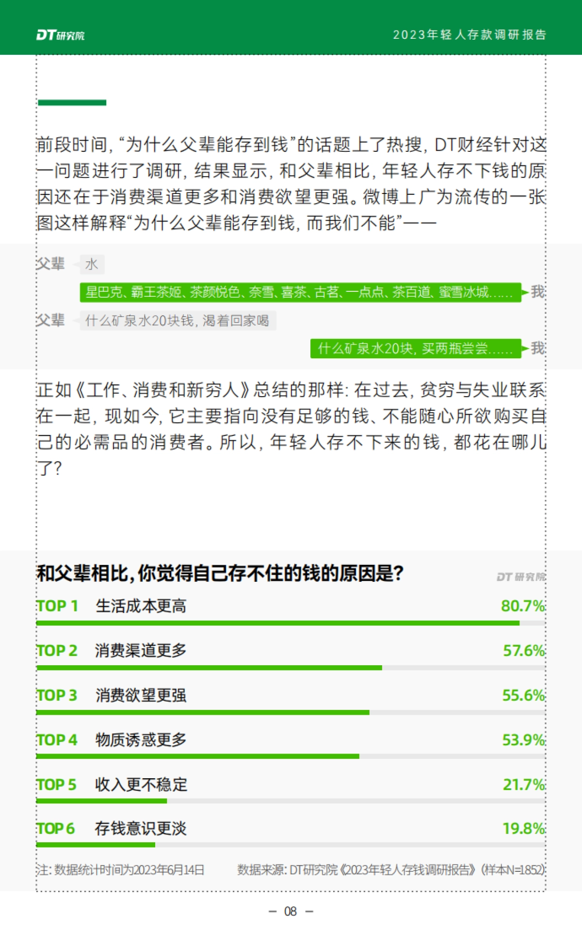 DT研究院：2023年轻人存款调研报告_第9页