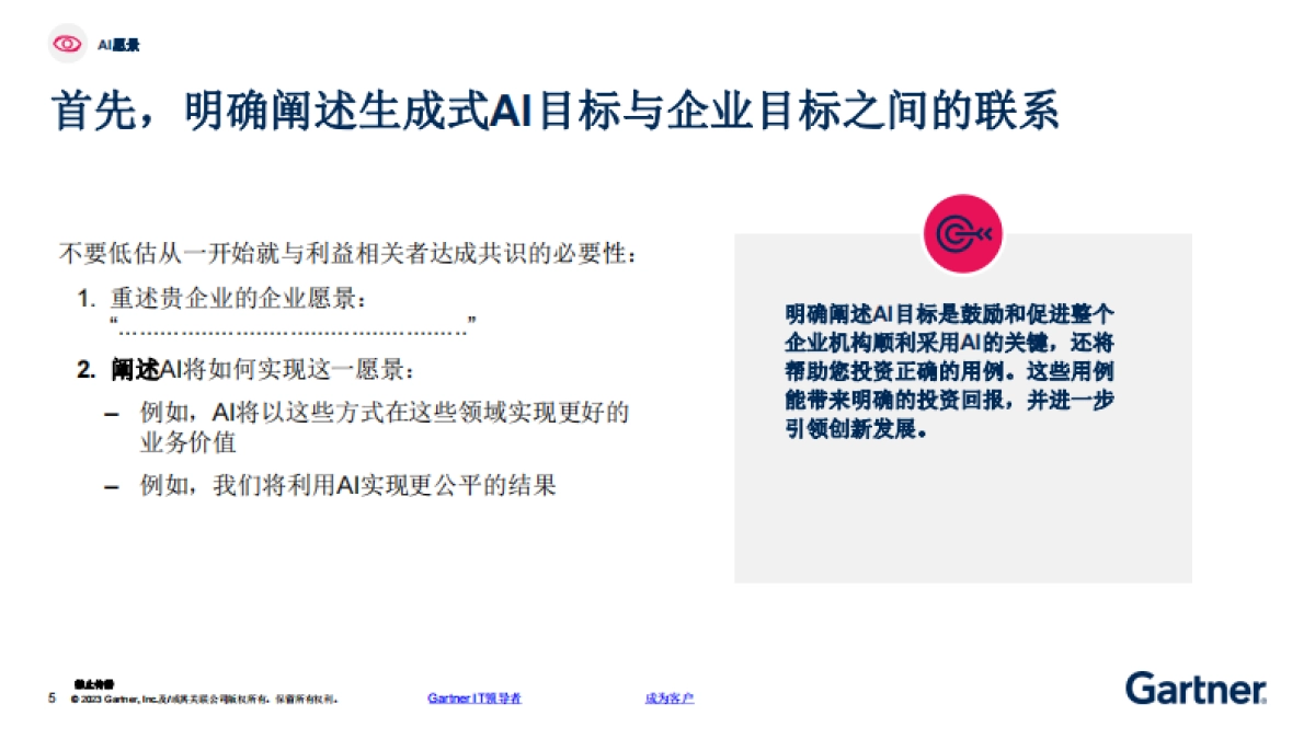 Gartner-生成式AI规划工作手册-企业实施生成式AI的4个步骤_第5页