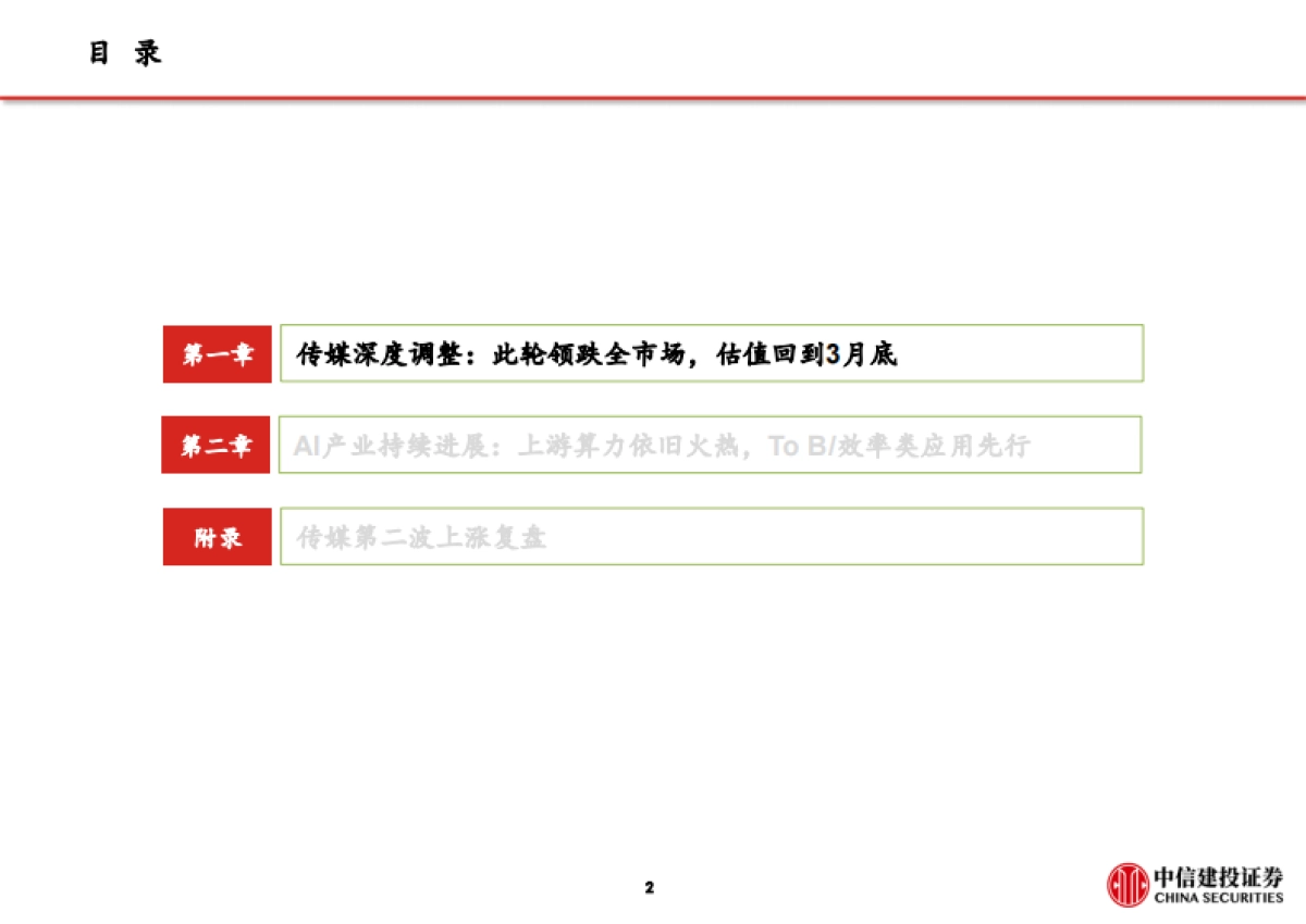 传媒行业AI行情复盘系列(二):本轮传媒深度调整复盘及未来展望_第3页