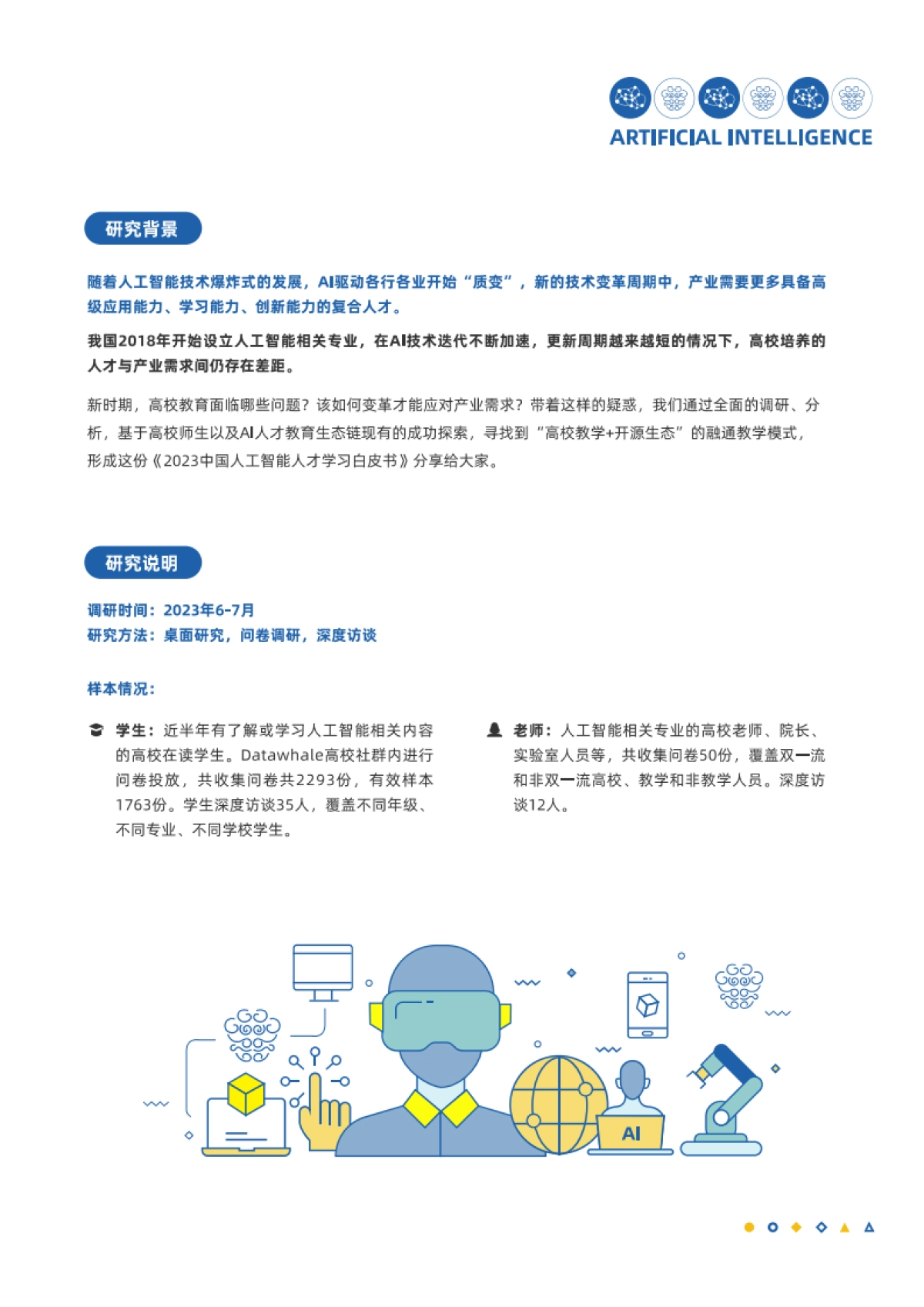 Datawhale&白玉兰开源：2023中国人工智能人才学习白皮书_第3页