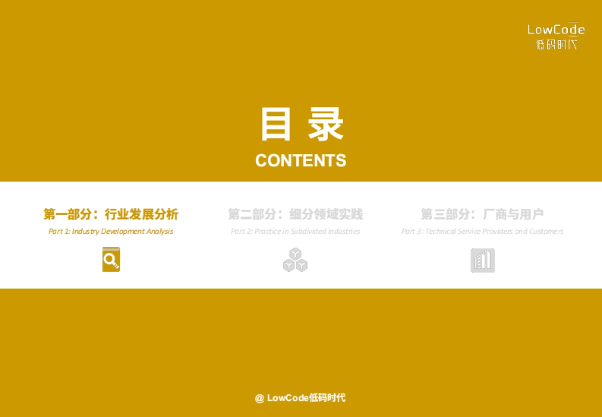 LowCode:2022年中国低代码&零代码行业研究报告_第3页