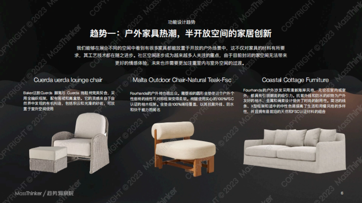 MassThinker：2023美国高点家居展趋势洞察报告_第6页