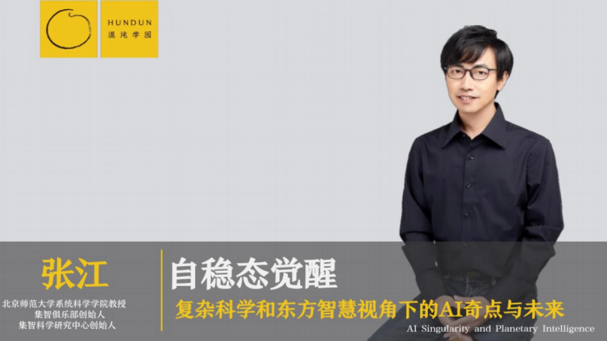 混沌学园：自然态觉醒，复杂科学和东方智慧视角下的AI奇点与未来_第1页