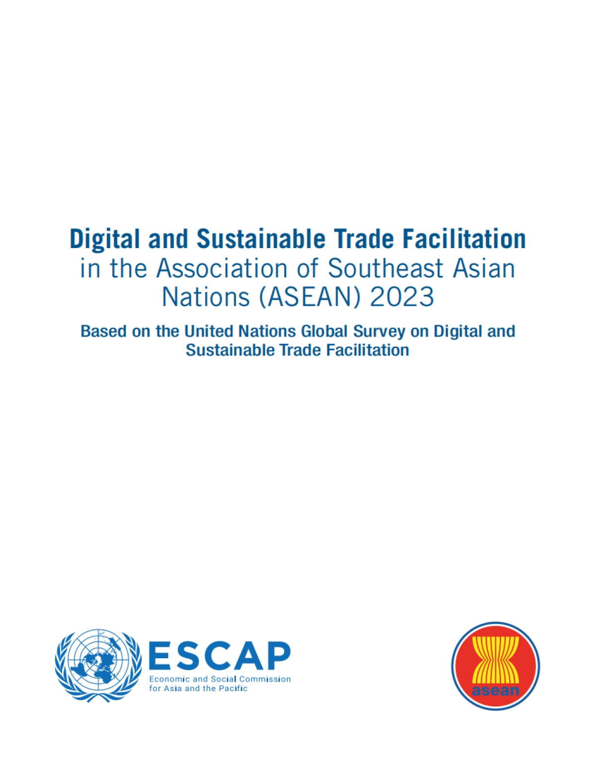 联合国亚太经社会:2023年东南亚国家联盟数字化和可持续贸易_第3页