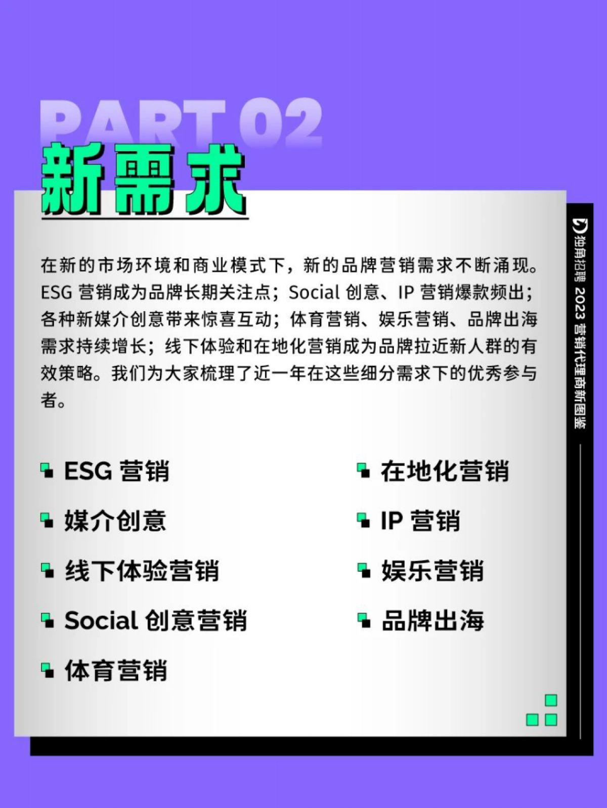 SocialBeta&独角招聘:2023年营销代理商新图鉴&广告营销人求职跳槽指南_第6页