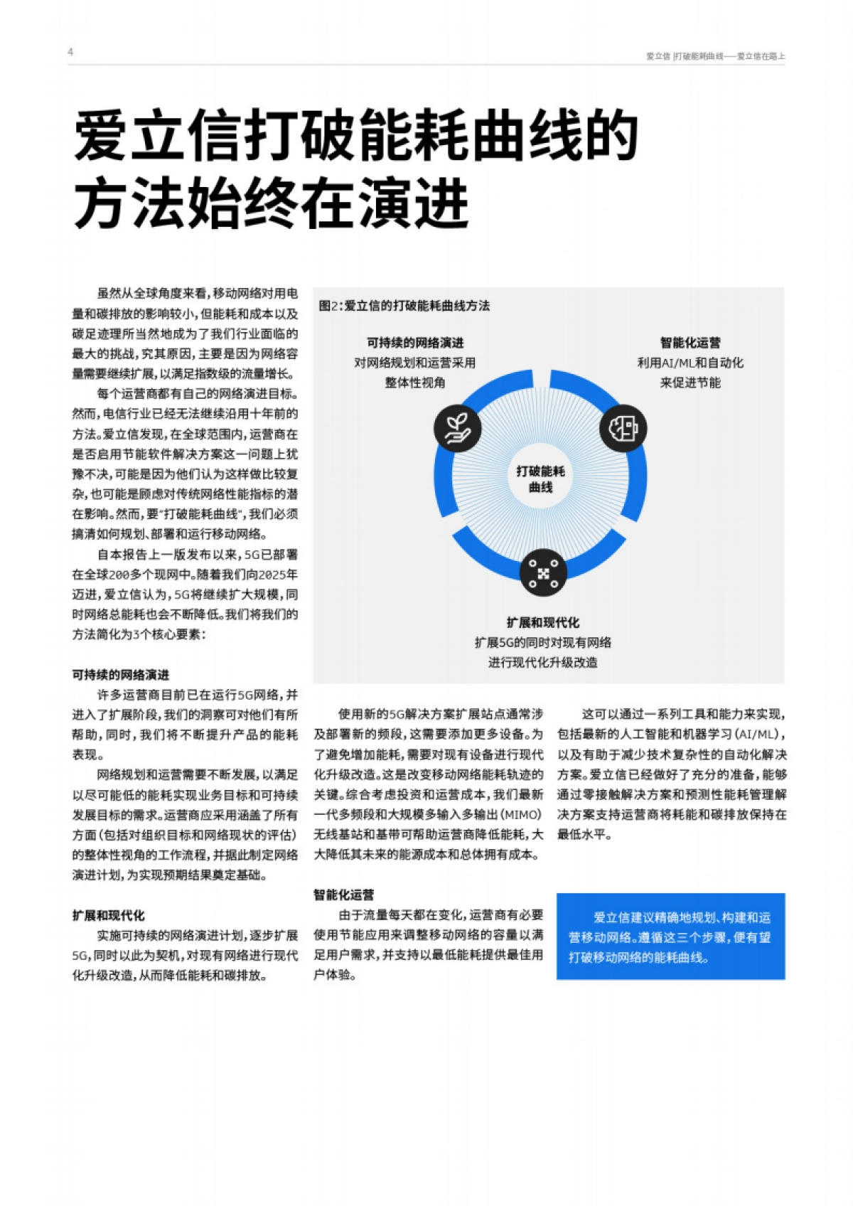 爱立信：打破能耗曲线永远在路上-打造净零未来的关建构建模_第4页