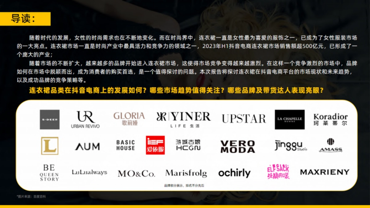果集行研：2023年H1服饰行业连衣裙品类市场趋势&热门品牌社媒分析报告_第4页