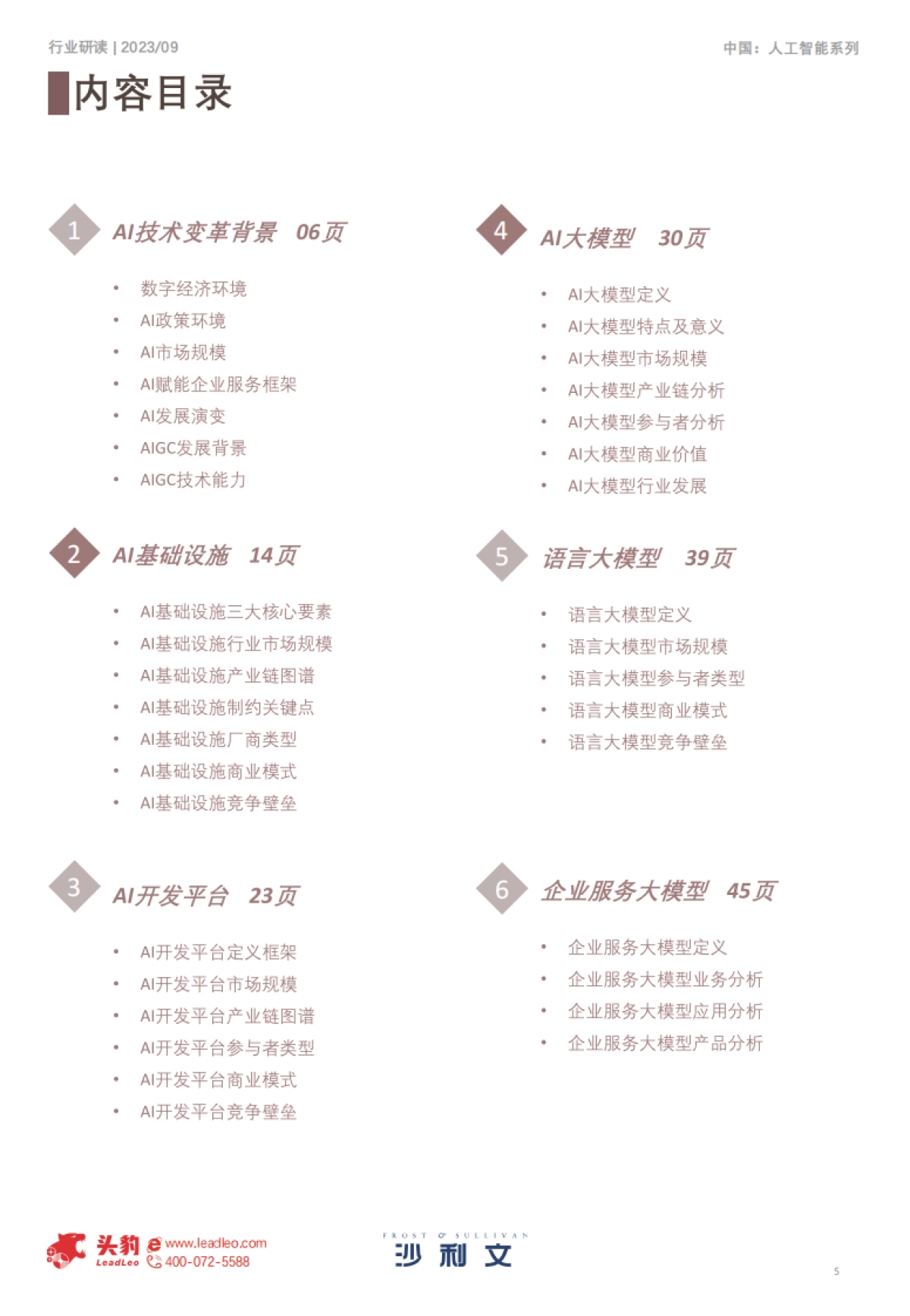 沙利文：2023年中国AI技术变革企业服务白皮书_第5页