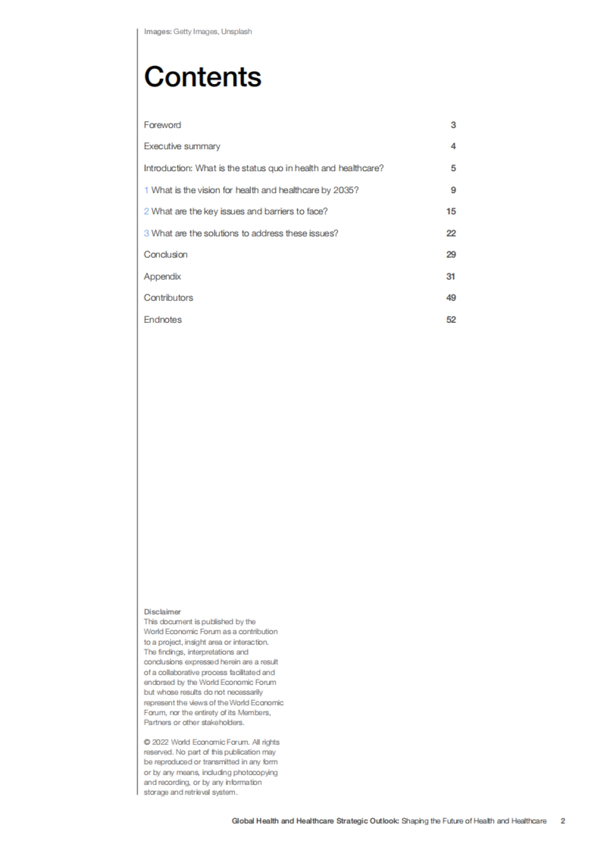 世界经济论坛：2023年全球健康和医疗保健战略前景_第2页