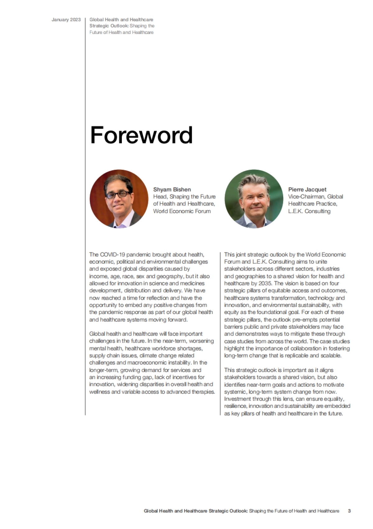 世界经济论坛：2023年全球健康和医疗保健战略前景_第3页