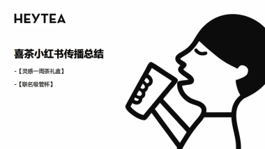 喜茶小红书传播总结