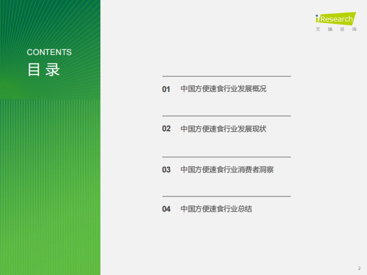 艾瑞咨询：中国方便速食行业研究报告_第2页
