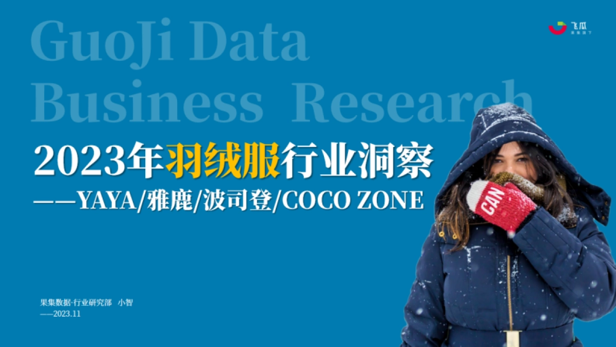 果集：2023年Q1-Q3羽绒服行业社媒电商营销洞察_第1页