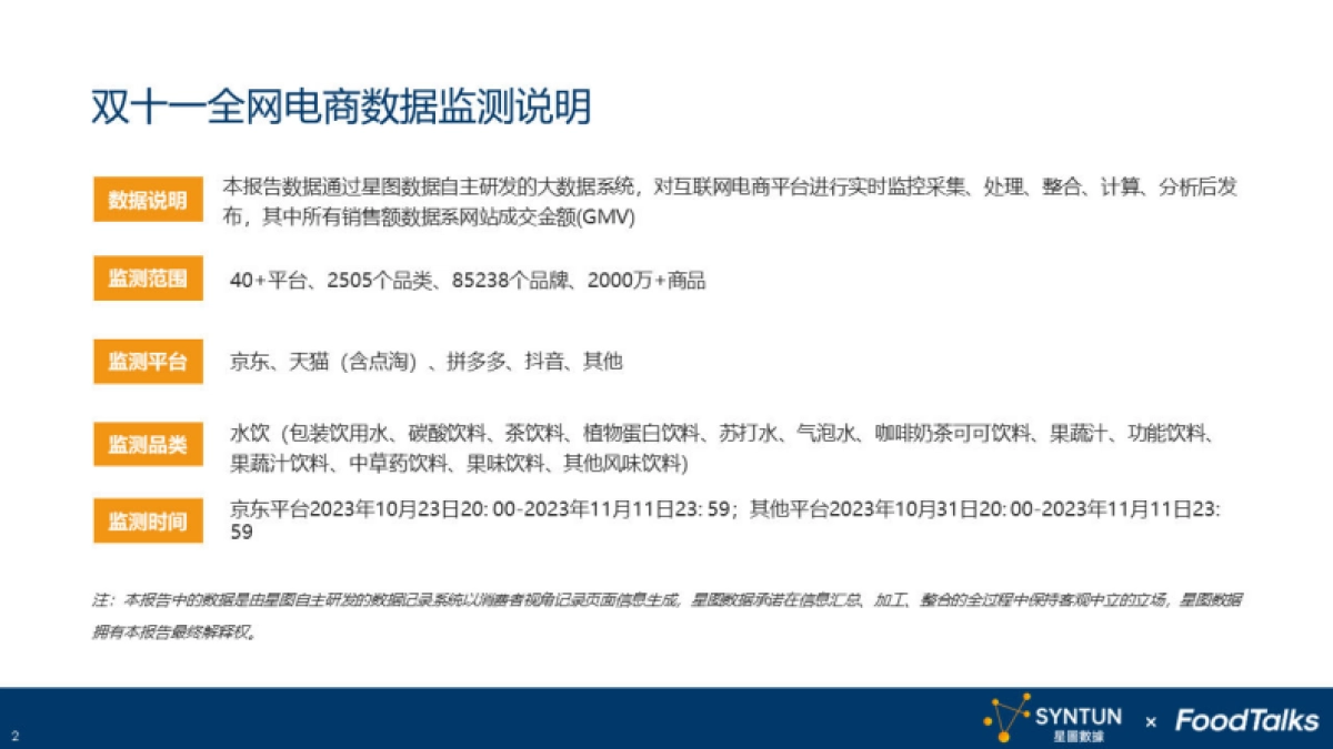 星图数据：2023年双十一水饮行业报告_第2页