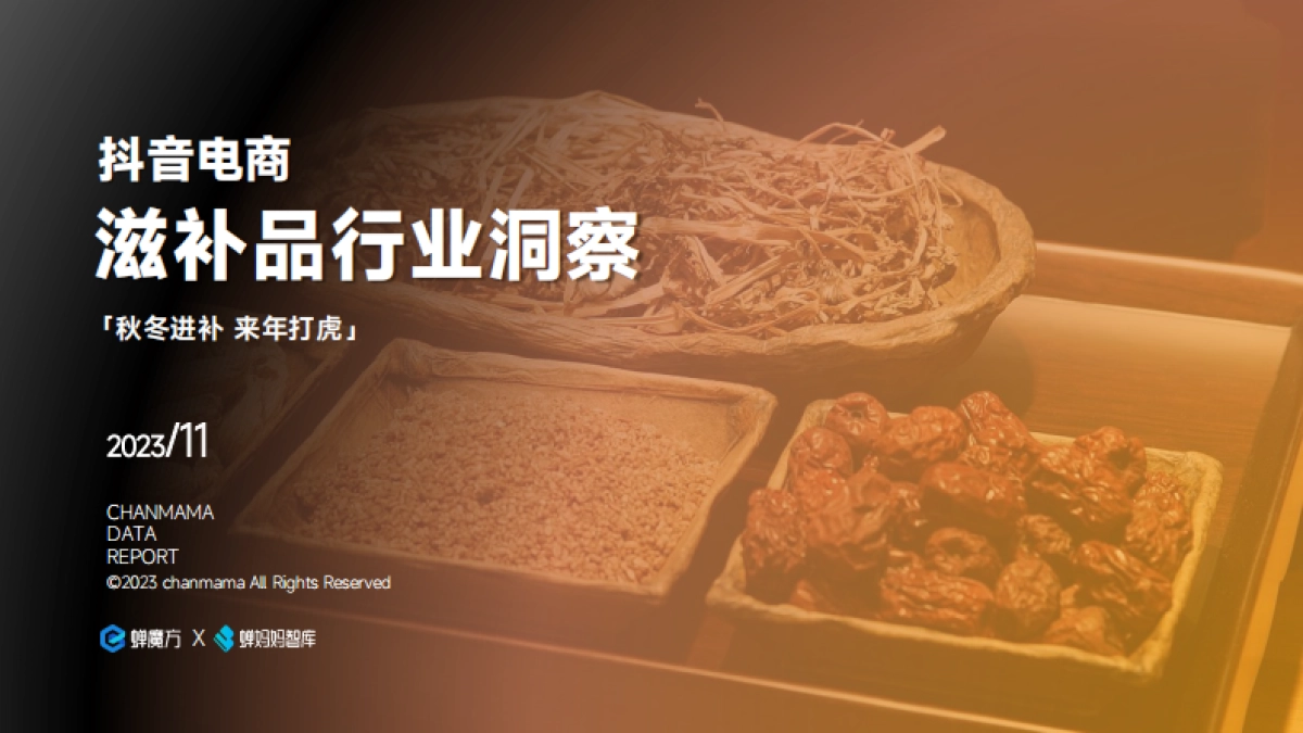 滋补品行业行业报告_第1页