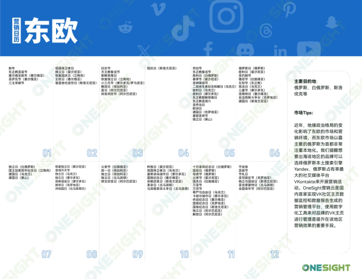 OneSight:2024出海营销日历_第5页