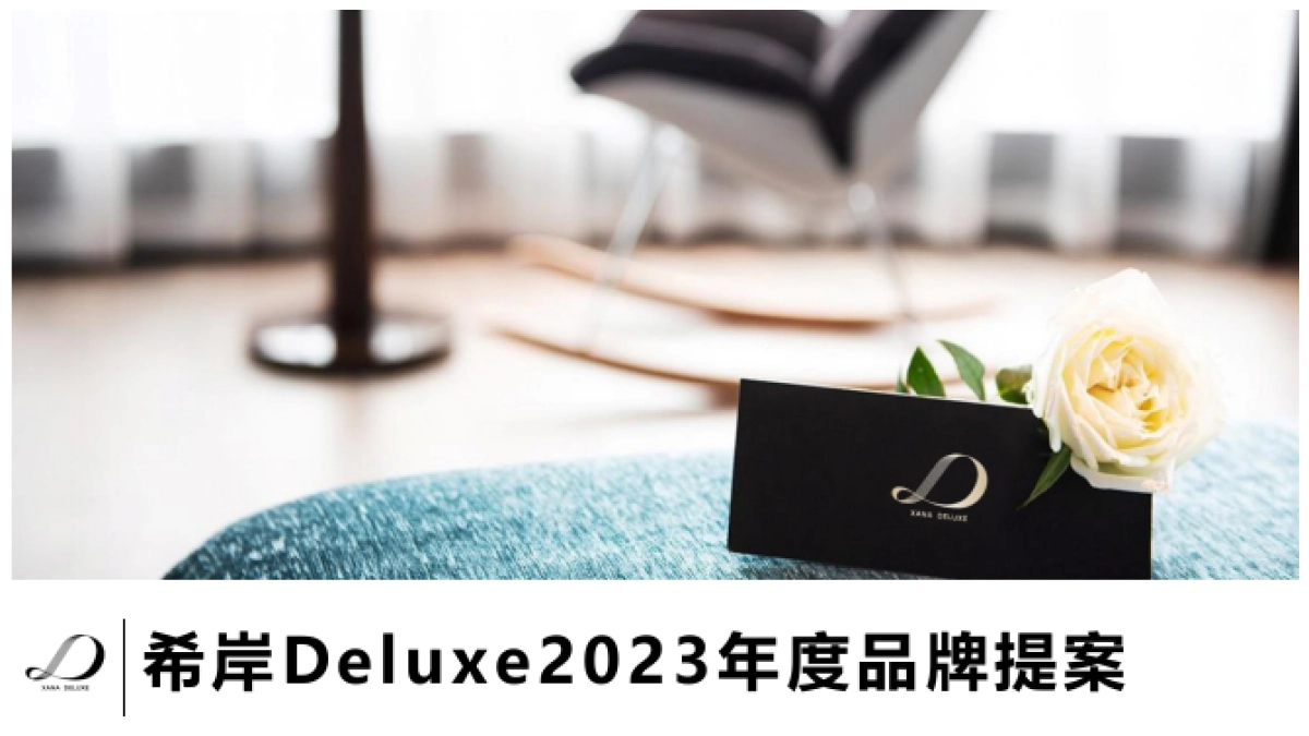 年度品牌思考提案-希岸Deluxe_第1页
