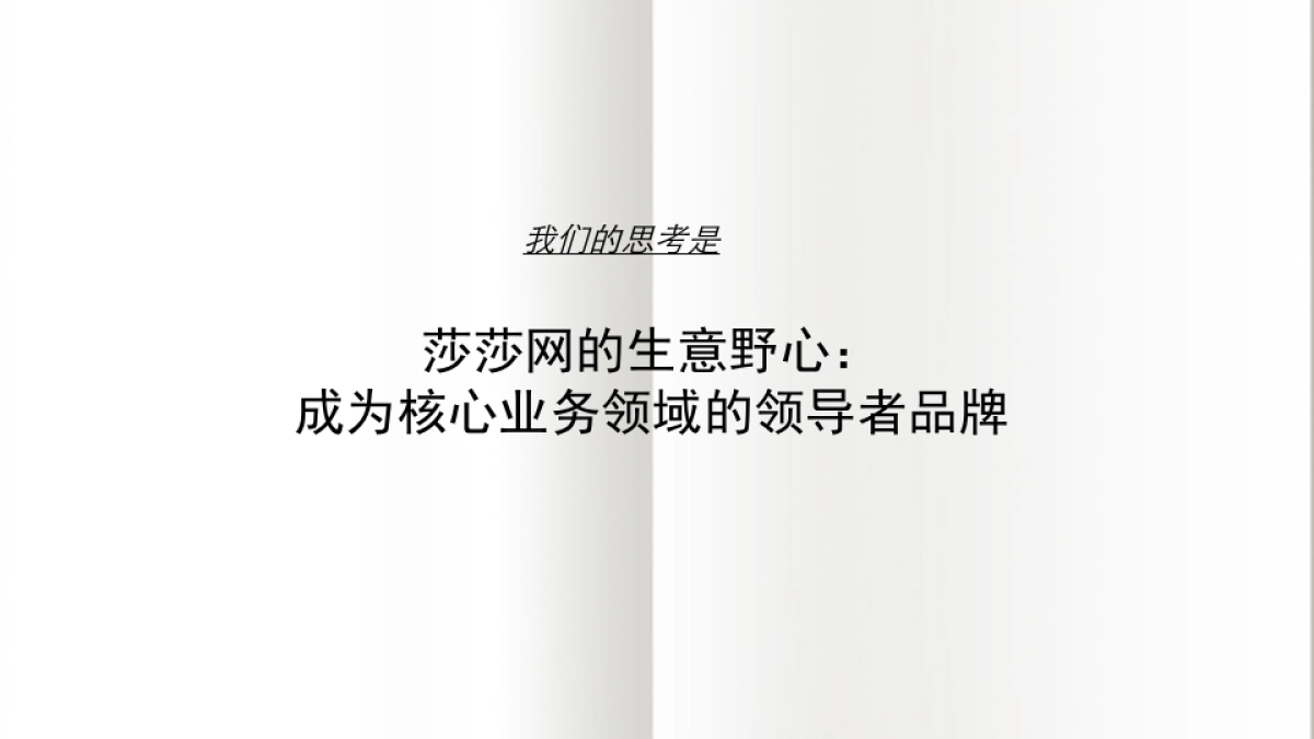 海购电商平台莎莎网年度品牌推广方案_第7页