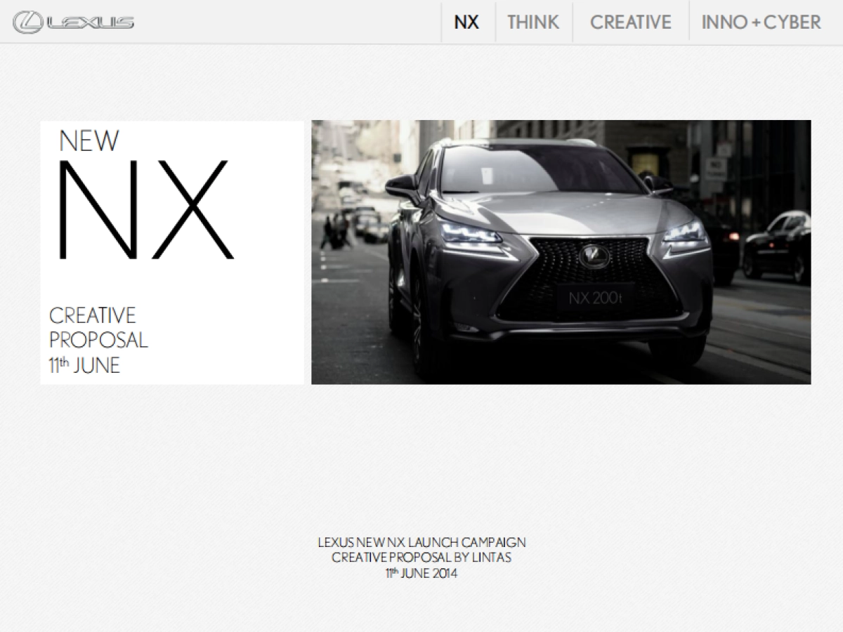 雷克萨斯创意提案_第3页