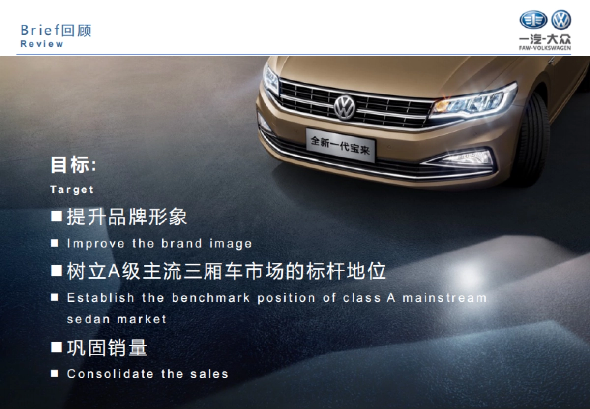 2019年全新一代宝来车型公关传播策略及整合传播方案_第3页