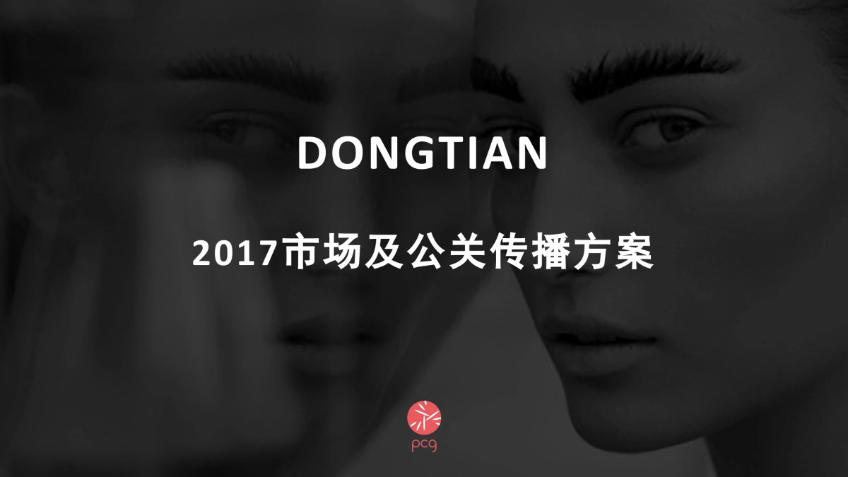 东田造型市场及公关传播方案_第1页