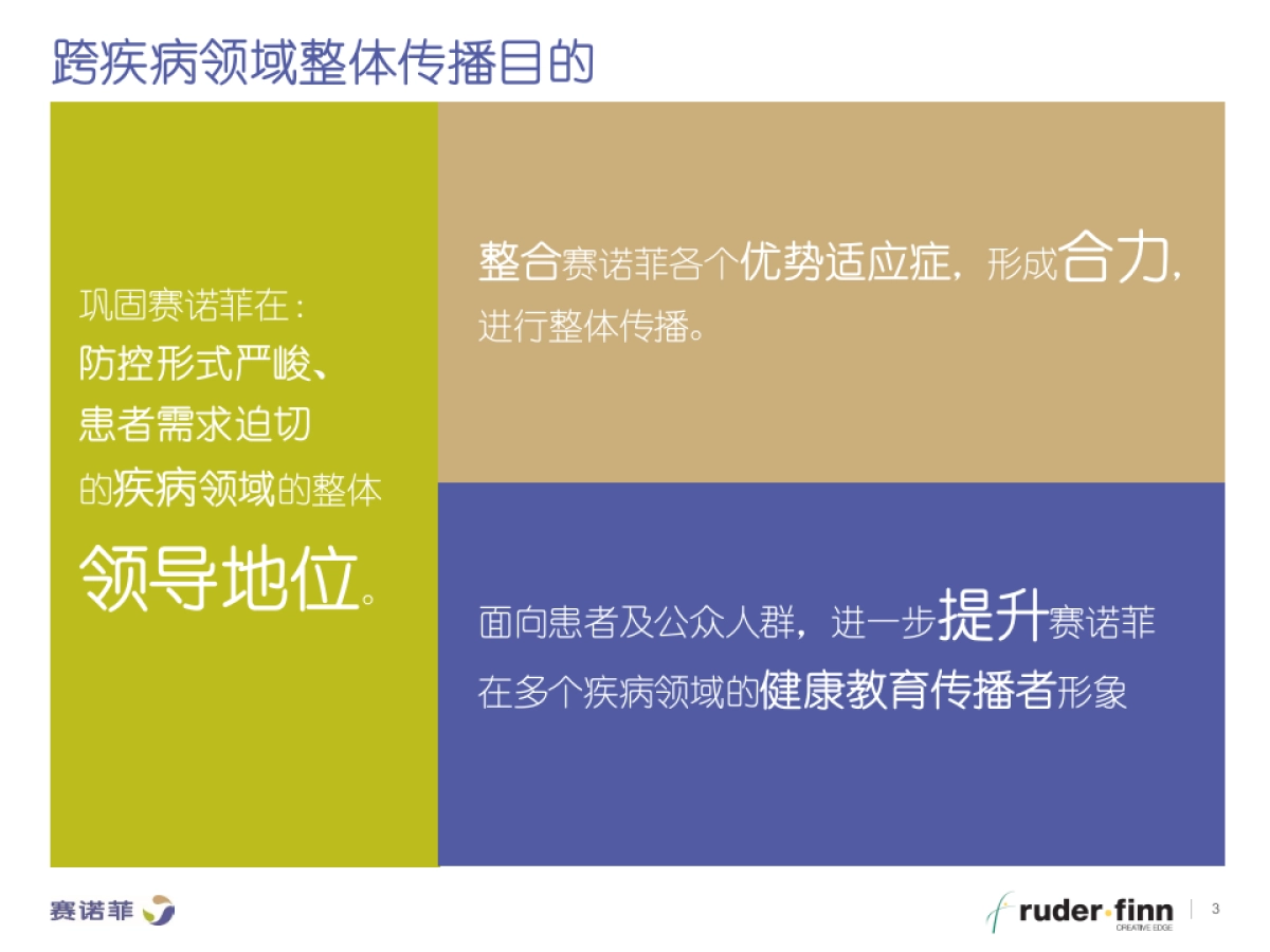 赛诺菲年整体公关传播方案_第3页