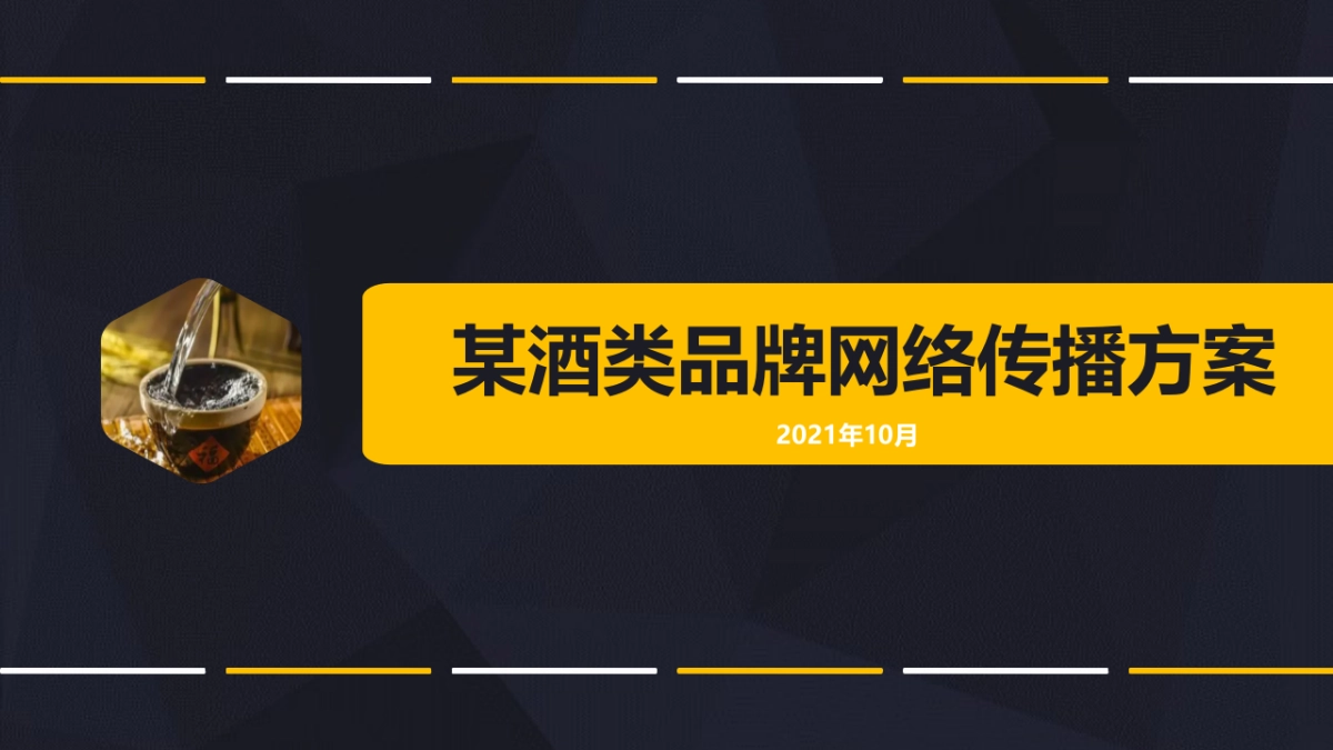 白酒类品牌网络传播方案_第1页
