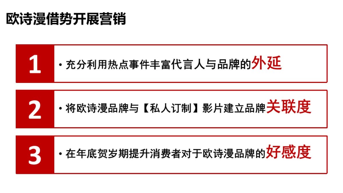 欧诗漫【私人订制】网络公关规划方案_第6页