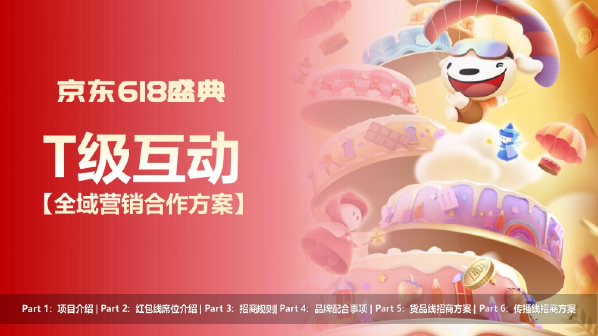 京东618盛典T级互动全域营销合作方案_第1页