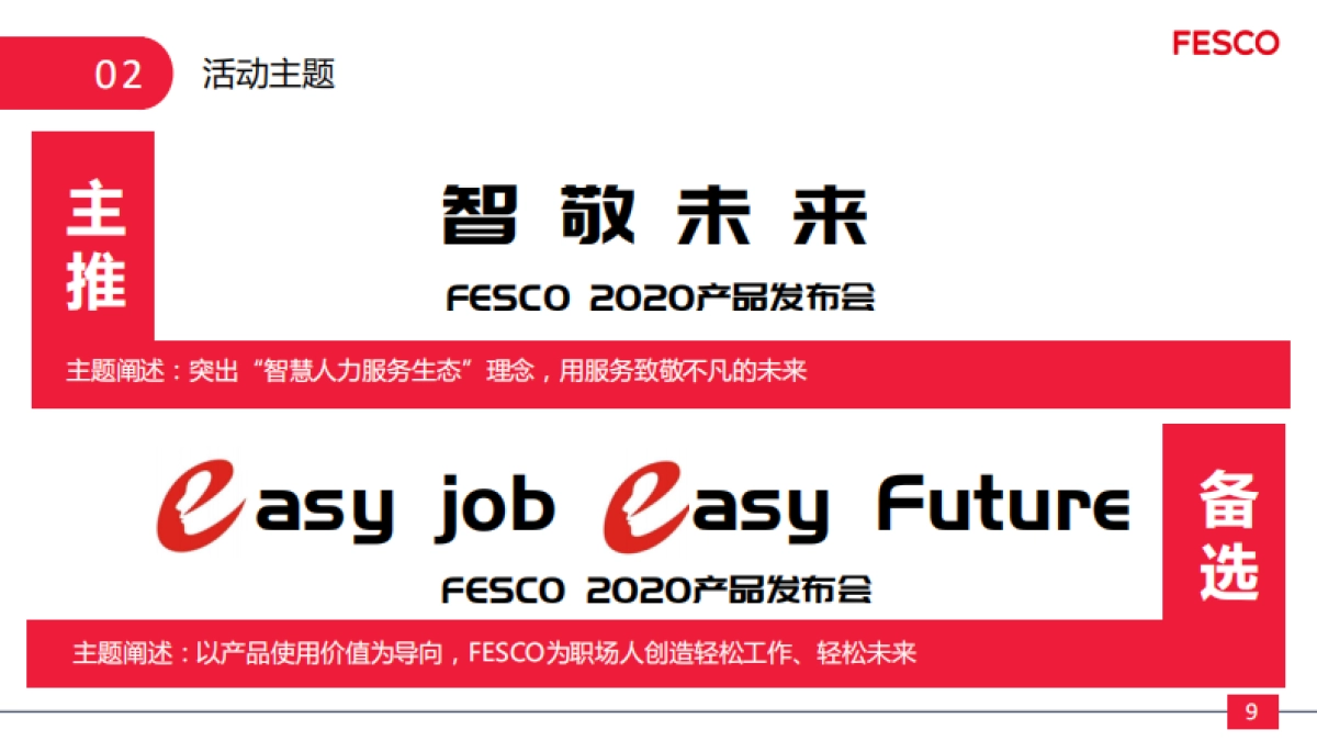 FESCO产品发布会方案模板0825V2_第9页