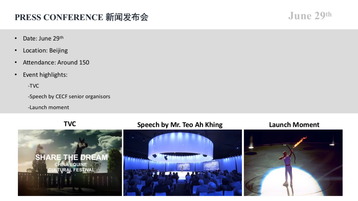 CHINA EQUINE CULTURAL FESTIVAL COMMUNICATION PLAN0519_2_第6页