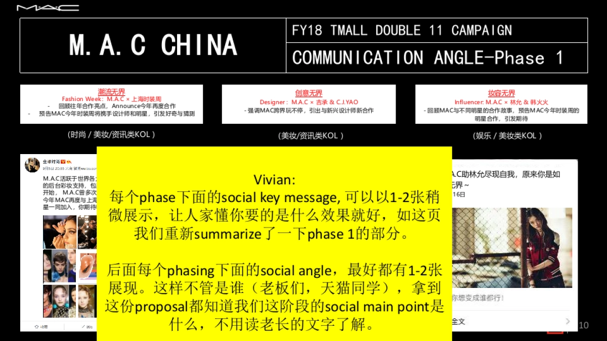 【DEEP FOCUS 】MAC Double 11 communication plan170922-45P_第10页