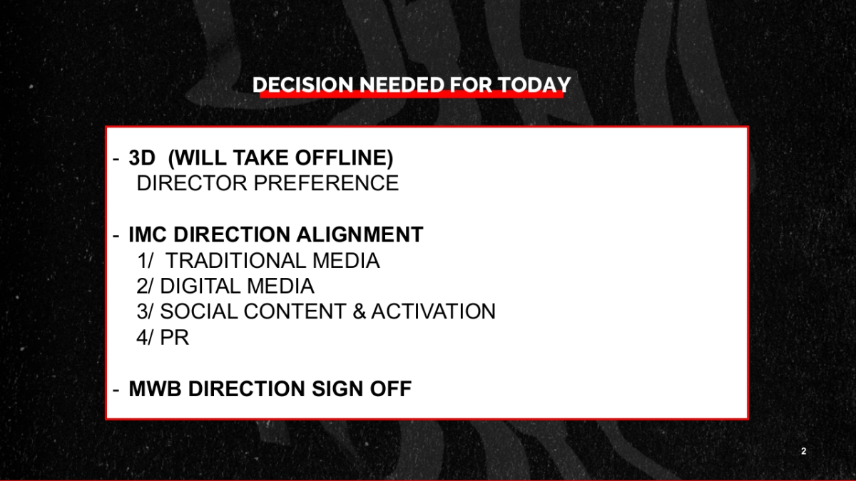 70 YEAR ANNIVERSARY - IMC PLAN 20190716-comments to revise_第2页