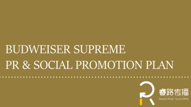 啤酒BUD SUPREME R2 SOCIAL & PR - 0105 Reload