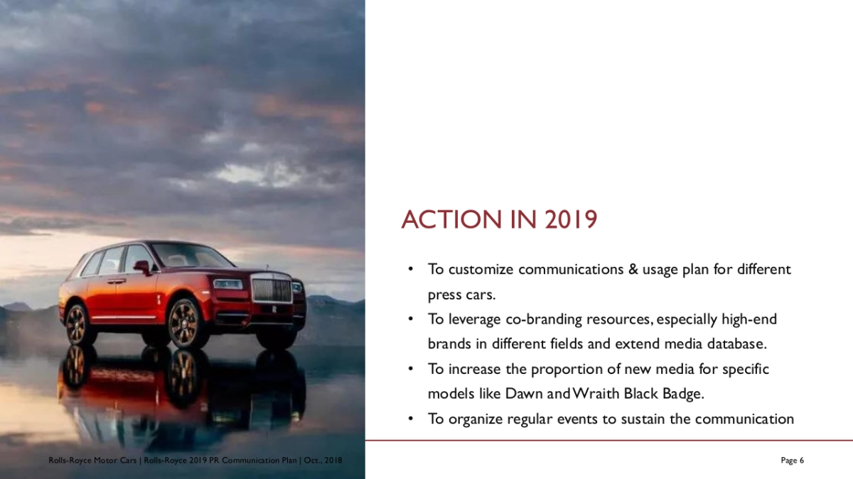 Rolls-Royce 2019 PR Communications Plan_第6页