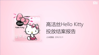 高洁丝Hello Kitty投放结案报告