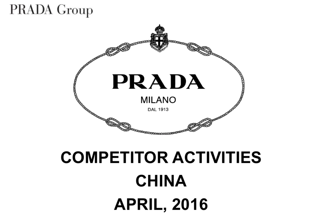 China Competitor Activities April 2016_第1页