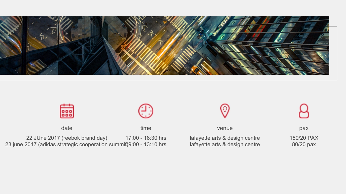 Reebok Brand Day & Adidas Strategic Cooperation Summit Creative Proposal 170617_第3页