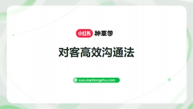 对客高效沟通法
