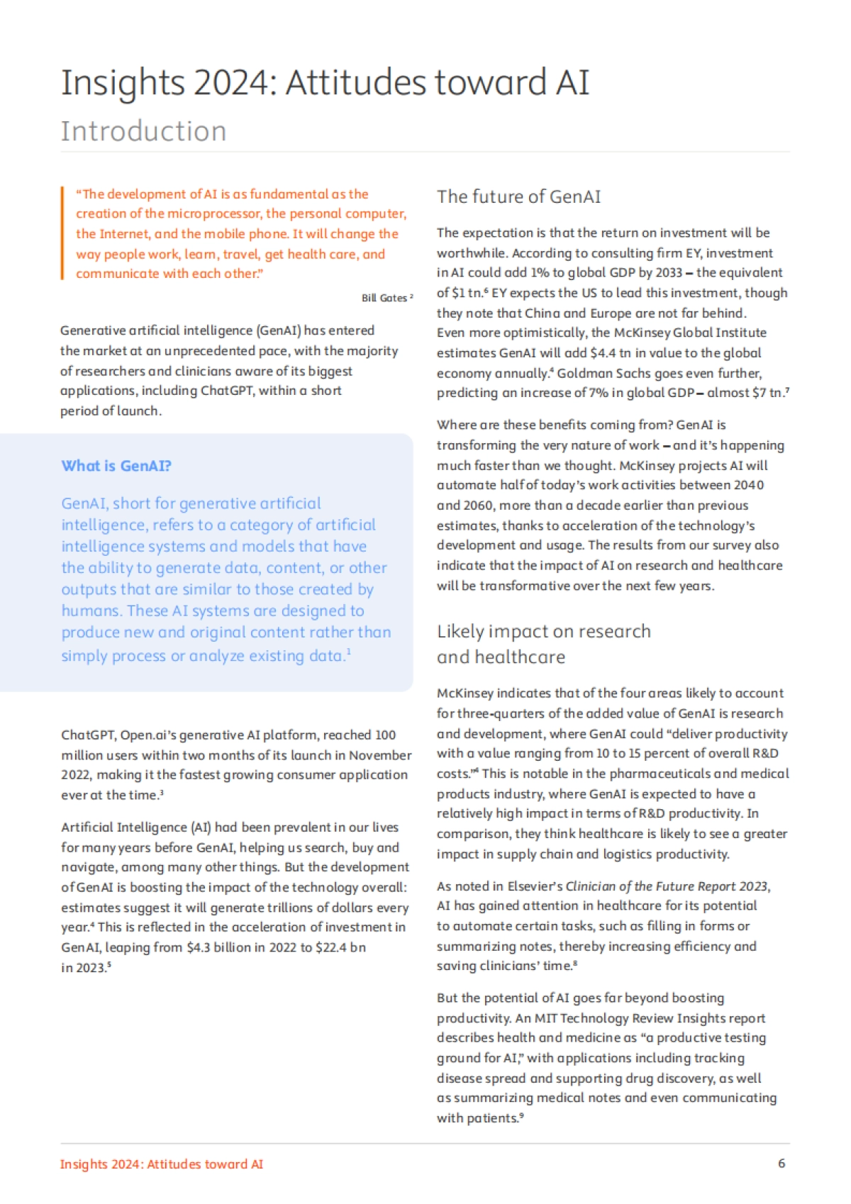 跨越信任鸿沟：AI在科研与医疗领域深度应用的核心挑战-爱思唯尔（Elsevier）_第6页