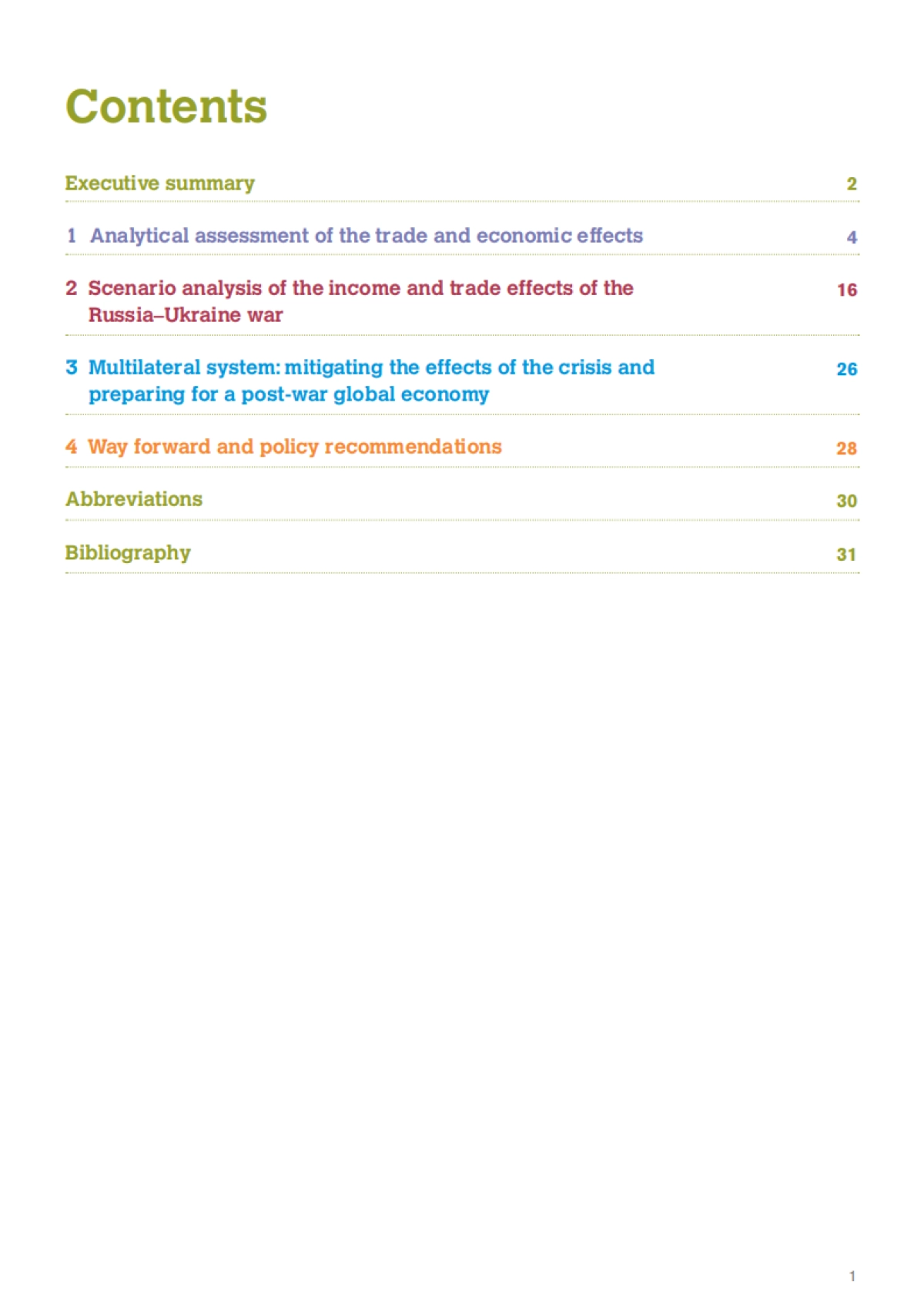 乌克兰危机：战争对全球贸易和发展的影响（英）-世界贸易组织-36页_第3页
