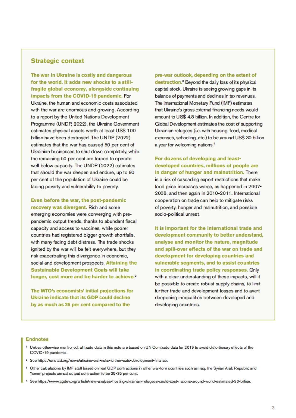 乌克兰危机：战争对全球贸易和发展的影响（英）-世界贸易组织-36页_第5页