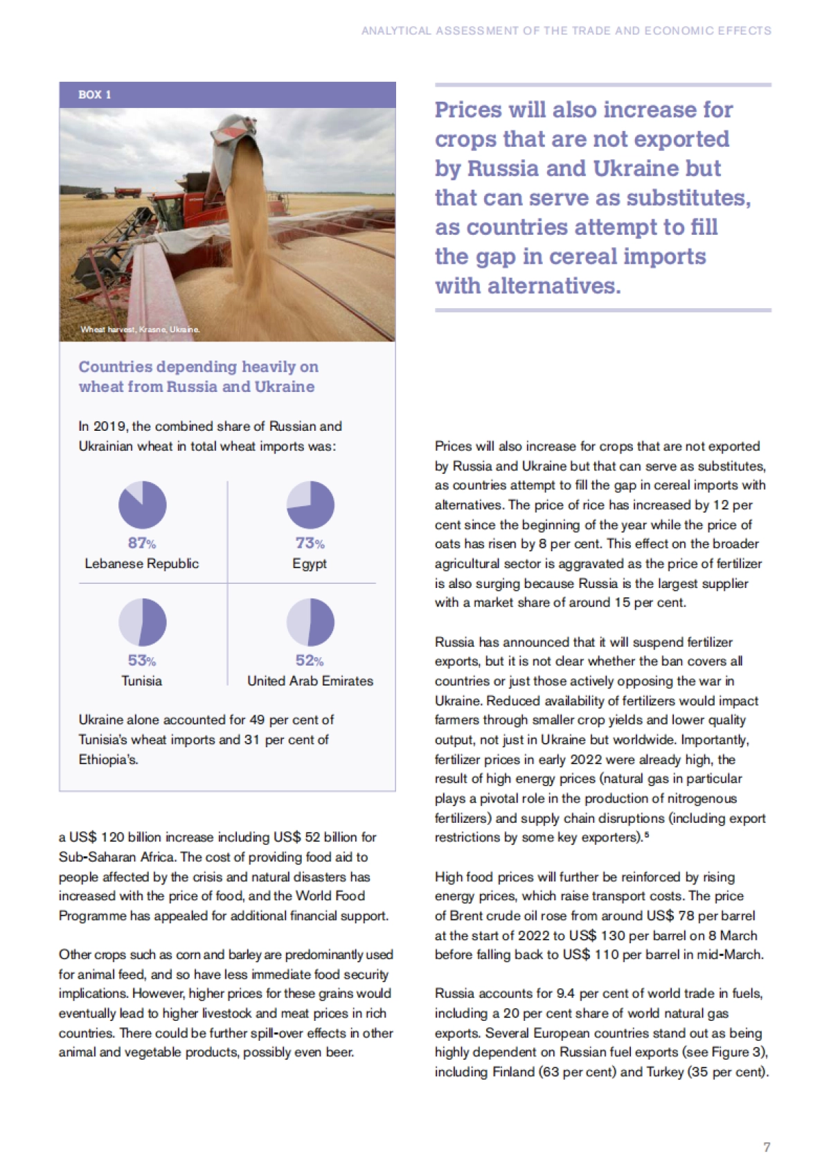 乌克兰危机：战争对全球贸易和发展的影响（英）-世界贸易组织-36页_第9页