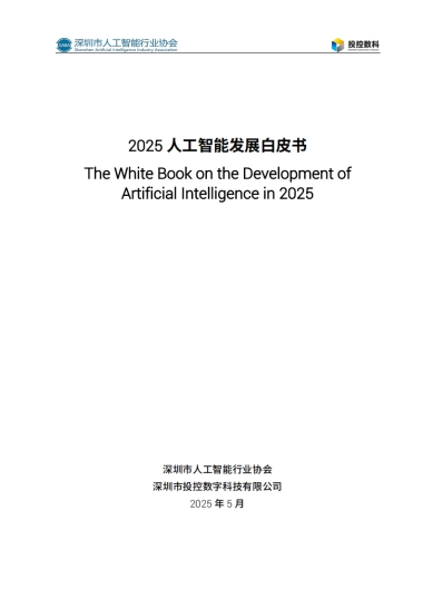2025人工智能发展白皮书-深圳市人工智能行业协会