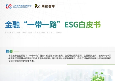 金融“一带一路”ESG白皮书-荣续智库