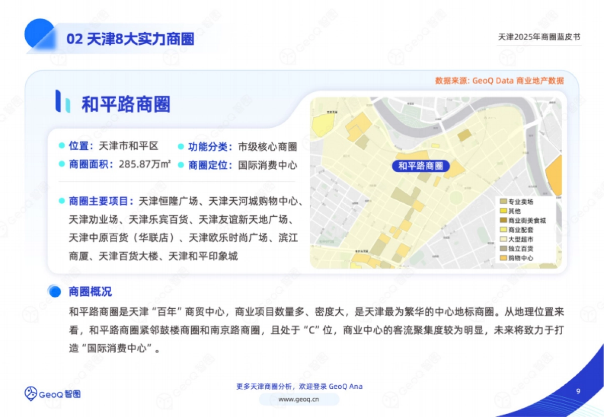 天津2025年商圈蓝皮书-GeoQ智图_第9页