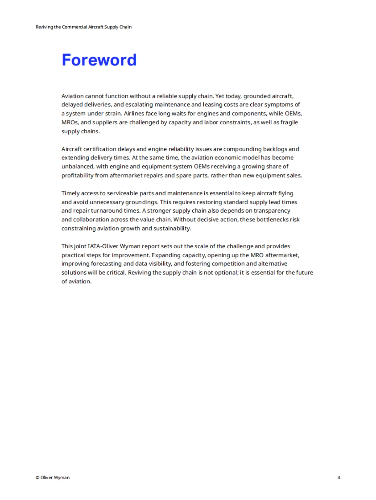 重振商用飞机供应链:是什么阻碍了商用飞机供应链——以及接下来该何去何从-奥纬咨询公司_第4页