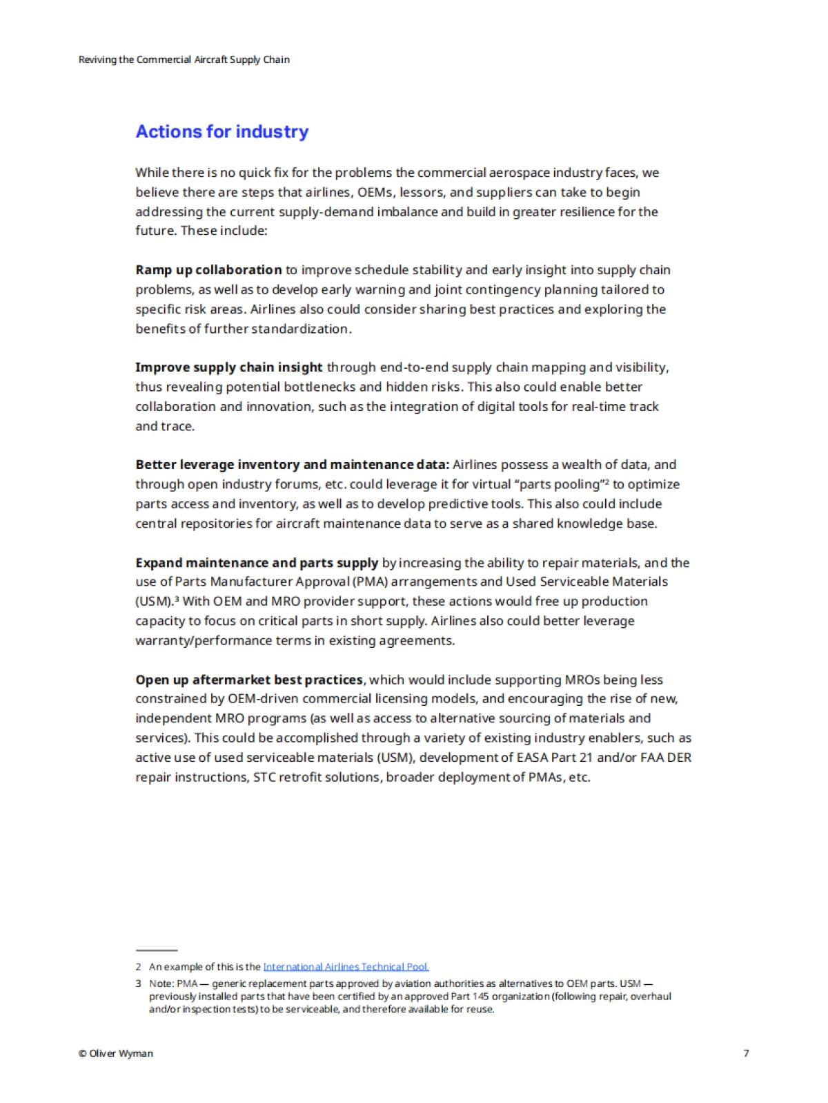 重振商用飞机供应链:是什么阻碍了商用飞机供应链——以及接下来该何去何从-奥纬咨询公司_第7页