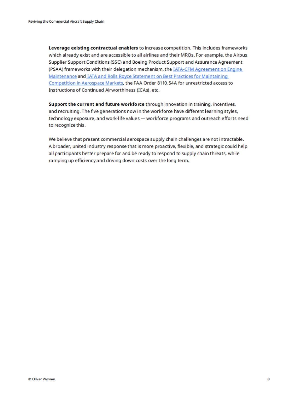重振商用飞机供应链:是什么阻碍了商用飞机供应链——以及接下来该何去何从-奥纬咨询公司_第8页